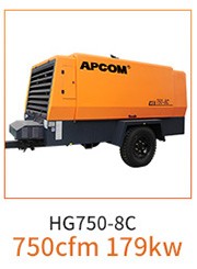 OPEC HG Series Medium and Large Diesel Moving Screw Air Compressor HG700-18C/700cfm Mobile Air Compressor OPEC HG Series Medium and Large Diesel Moving Screw Air Compressor HG700-18C/700cfm Mobile Air Compressor