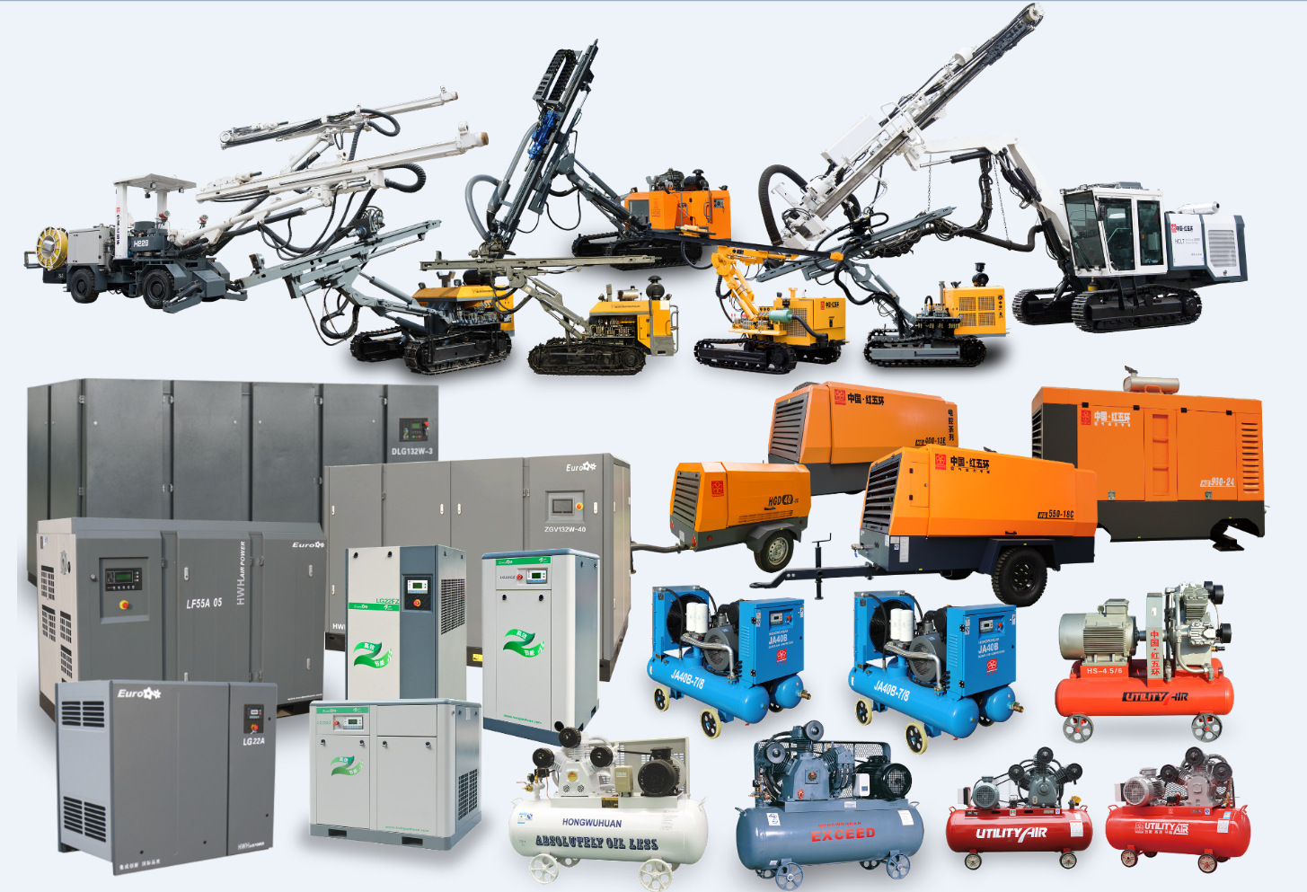 EXCEED oil-free piston air compressor EXCEED oil-free piston air compressor