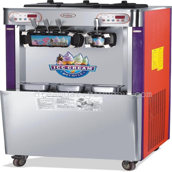Single head stainless steel vertical four color jam ice cream machine