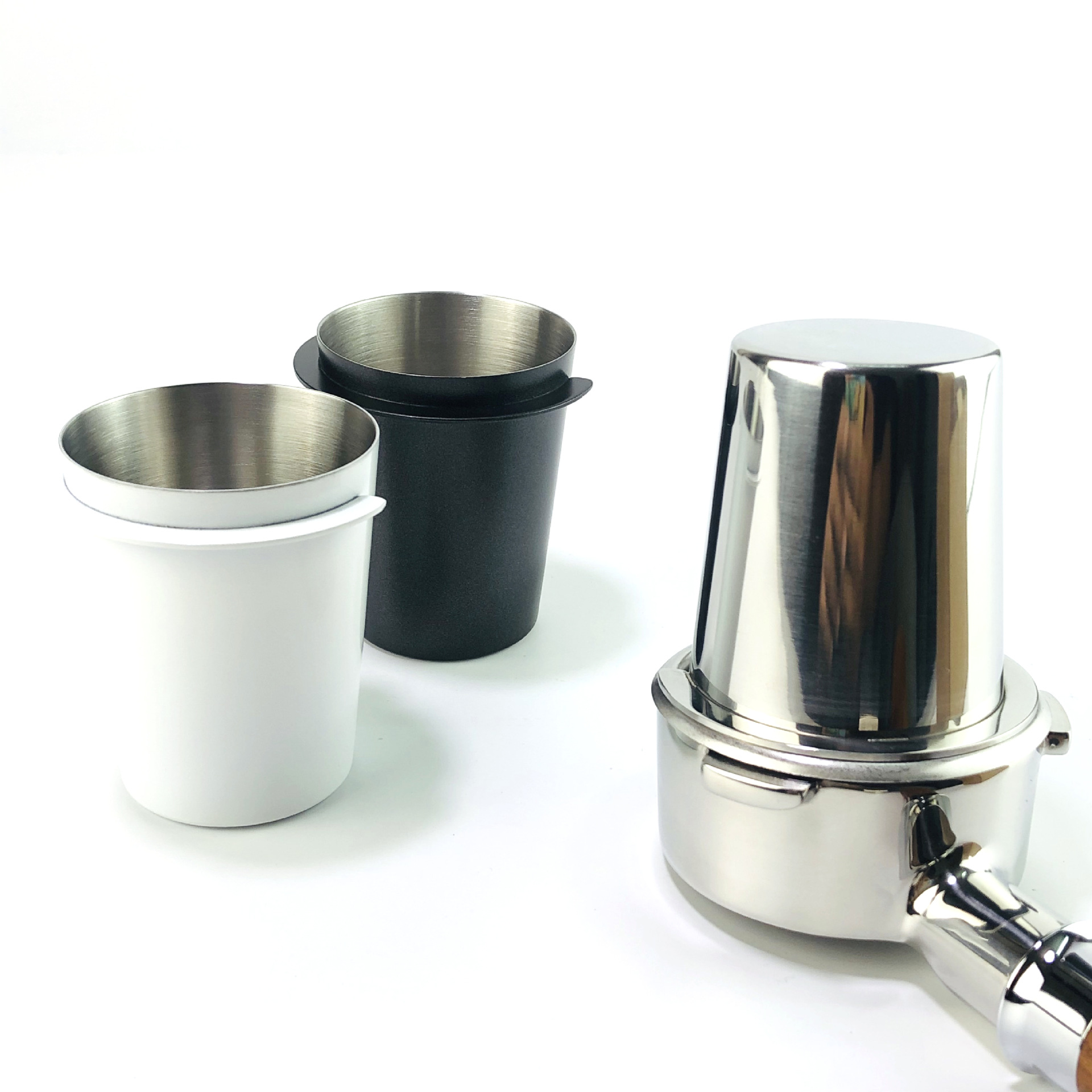 Grinder Powder Sifter Compak R120 Coffee Grinder Connection Powder Cup Coffee Machine Handle Connection Powder Cup Grinder Powder Sifter Compak R120 Coffee Grinder Connection Powder Cup Coffee Machine Handle Connection Powder Cup