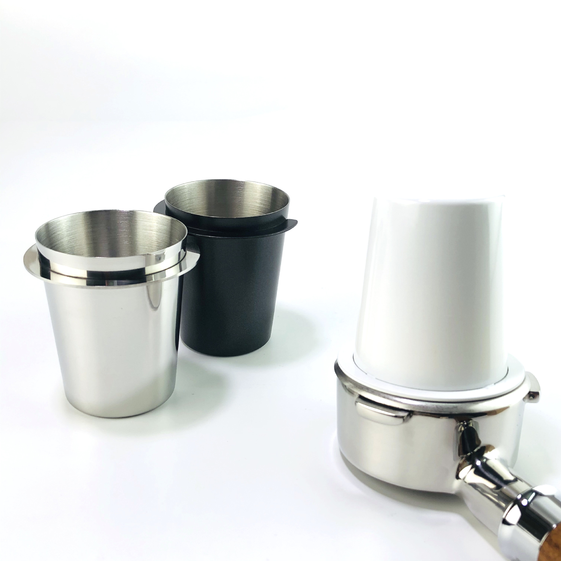 Grinder Powder Sifter Compak R120 Coffee Grinder Connection Powder Cup Coffee Machine Handle Connection Powder Cup Grinder Powder Sifter Compak R120 Coffee Grinder Connection Powder Cup Coffee Machine Handle Connection Powder Cup