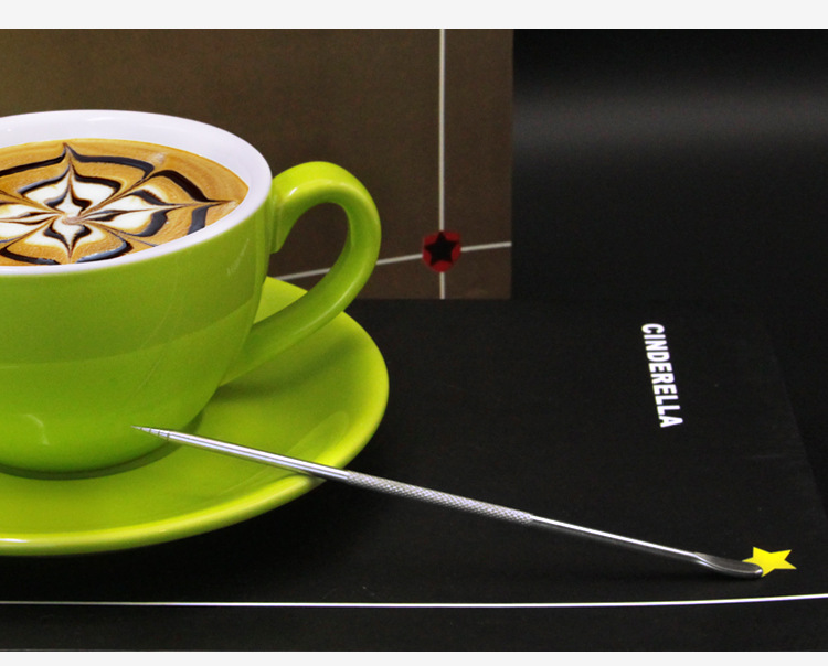 Coffee Latte Needle Capsicino Fancy Garland Carving 304 Stainless Steel Flower Needle Italian Coffee Machine Matching