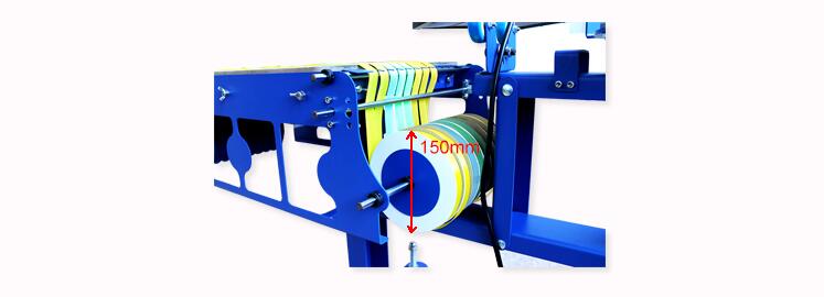 006552 SPE-SD31HL Three Color One Station Ribbon Screen Printing Machine with Dryer 006552 SPE-SD31HL Three Color One Station Ribbon Screen Printing Machine with Dryer