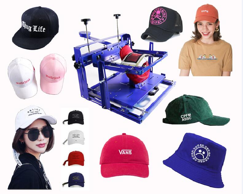 006601 SPE-BQM240 one color baseball cap soft caps screen printing machine 006601 SPE-BQM240 one color baseball cap soft caps screen printing machine