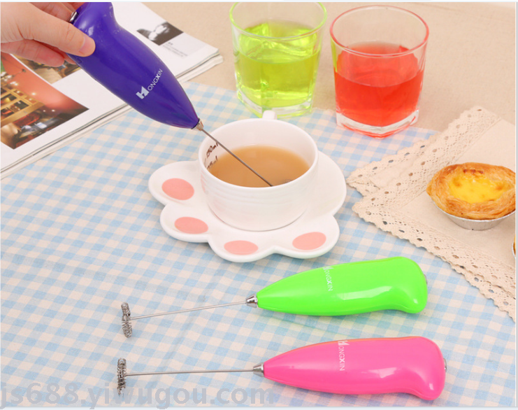 Mini coffee milk tea stirrer hand mixer egg beater