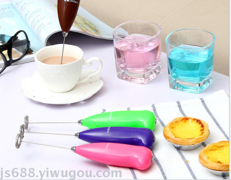 Mini coffee milk tea stirrer hand mixer egg beater