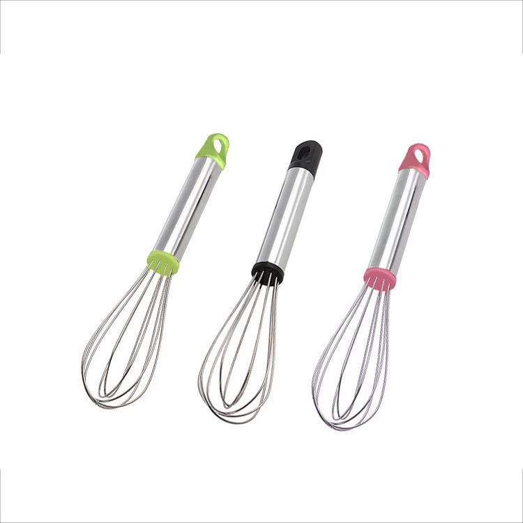 Kitchen Gadget Stainless Steel Eggbeater/Egg Blender Manual Stirring Rod Cream Mixer