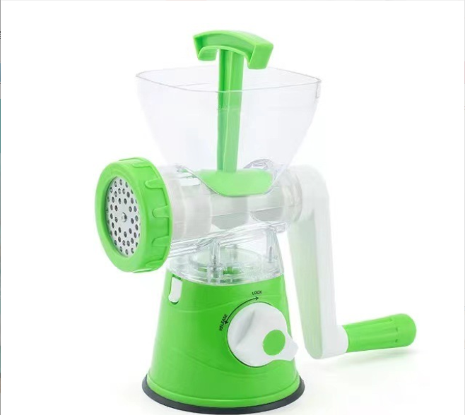 Household Manual Meat Grinder Kitchen Chopper Meat Chopper Manual Sausage Stuffer Meshed Garlic Device Sausage Machine 