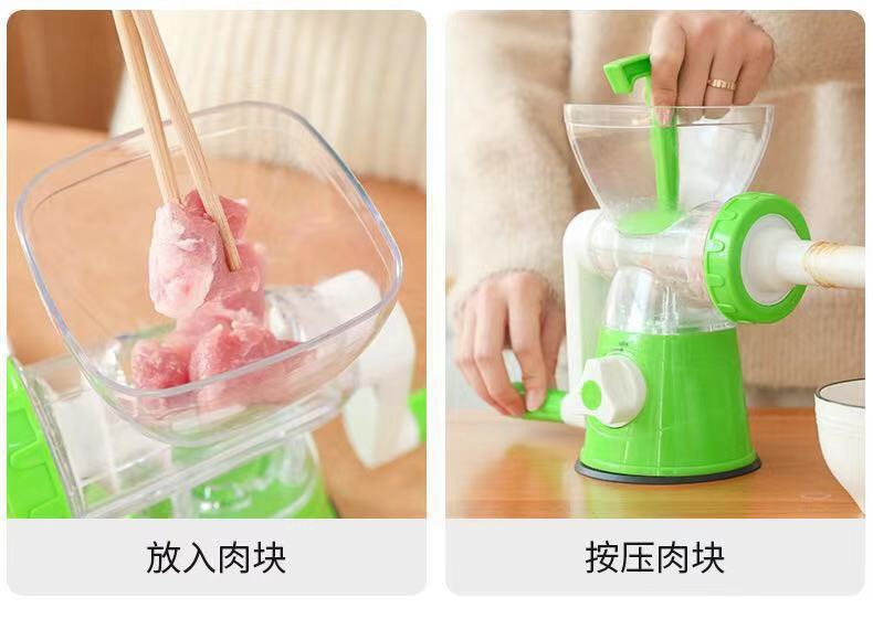 Household Manual Meat Grinder Kitchen Chopper Meat Chopper Manual Sausage Stuffer Meshed Garlic Device Sausage Machine Household Manual Meat Grinder Kitchen Chopper Meat Chopper Manual Sausage Stuffer Meshed Garlic Device Sausage Machine