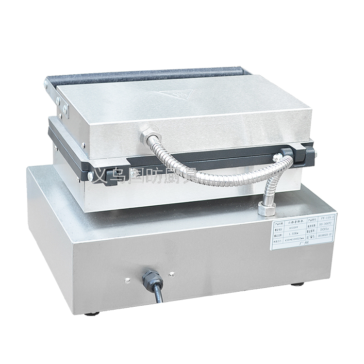 Electric Heating Six-Pack Cake Machine FY-119-2 Commercial Scone Machine Baking Hotdog Maker Roast Sausage Machine