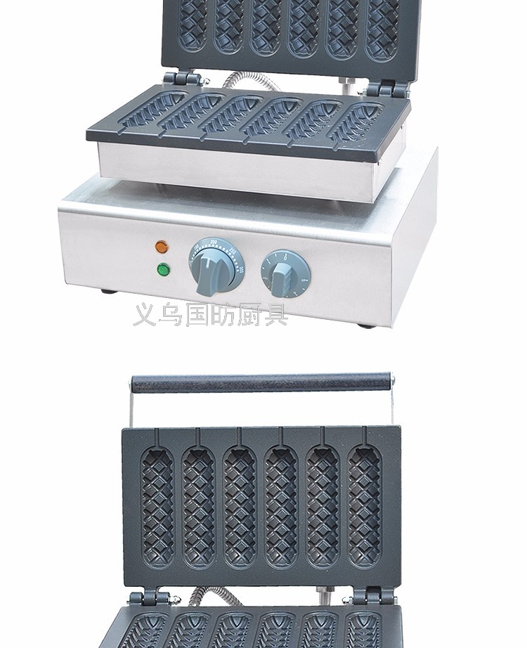 Electric Heating Six-Pack Cake Machine FY-119-2 Commercial Scone Machine Baking Hotdog Maker Roast Sausage Machine Electric Heating Six-Pack Cake Machine FY-119-2 Commercial Scone Machine Baking Hotdog Maker Roast Sausage Machine
