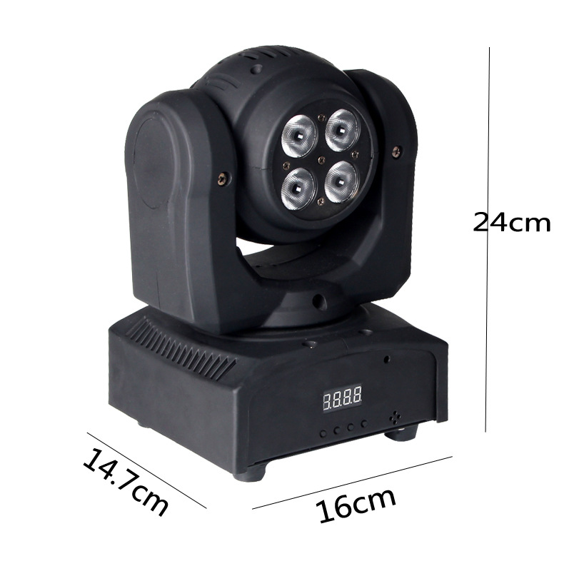 LED double-sided stepless moving head light Mini light speed light Small moving head par light Dyed light Stage lighting LED double-sided stepless moving head light Mini light speed light Small moving head par light Dyed light Stage lighting
