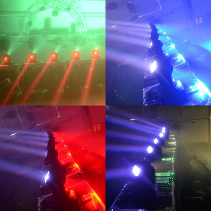 LED double-sided stepless moving head light Mini light speed light Small moving head par light Dyed light Stage lighting LED double-sided stepless moving head light Mini light speed light Small moving head par light Dyed light Stage lighting