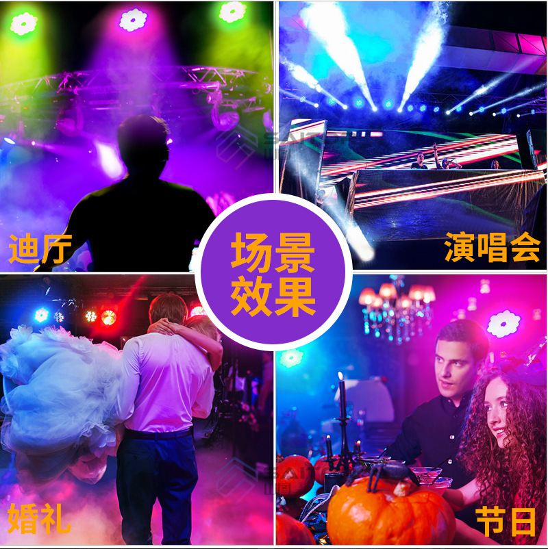 LED Mini 18 LED Par Light RGB Three-in-One Full Color Plastic Par Light Bar Party Light Factory Outlet LED Mini 18 LED Par Light RGB Three-in-One Full Color Plastic Par Light Bar Party Light Factory Outlet