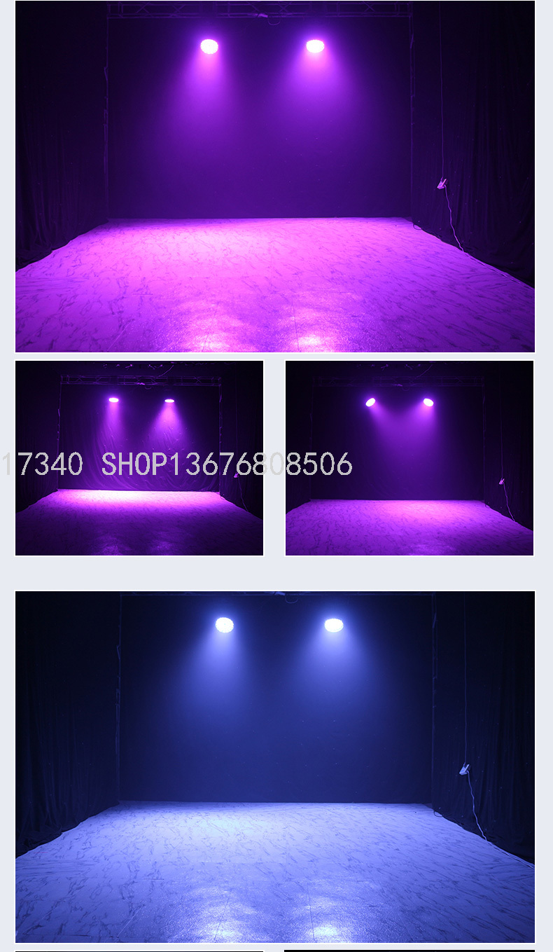 108led Moving Head Light 3W WeddingBar KTV Stage Lights 36led Par Light Effect Light Smoke Making Machine Bubble Machine