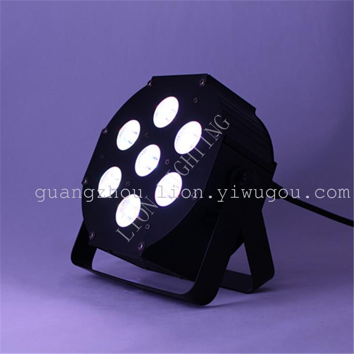 Factory direct sales in 2016, the stage lights 7pcs 6in1 flat par light Factory direct sales in 2016, the stage lights 7pcs 6in1 flat par light