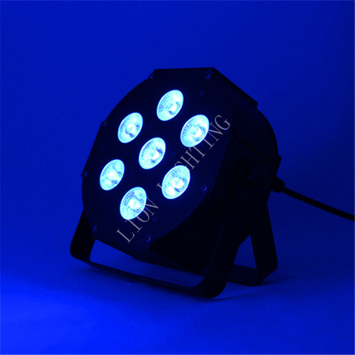 Factory direct sales in 2016, the stage lights 7pcs 6in1 flat par light Factory direct sales in 2016, the stage lights 7pcs 6in1 flat par light