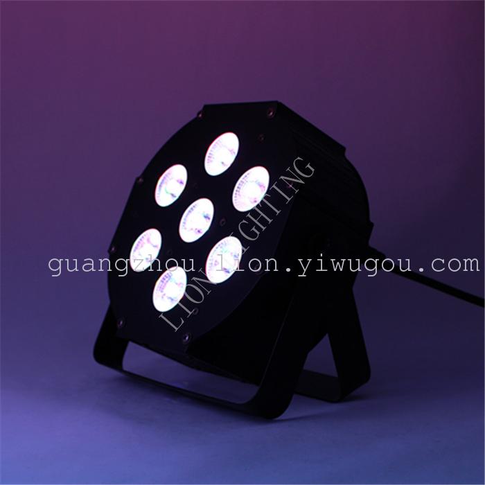 Factory direct sales in 2016, the stage lights 7pcs 6in1 flat par light Factory direct sales in 2016, the stage lights 7pcs 6in1 flat par light