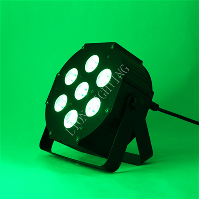 Factory direct sales in 2016, the stage lights 7pcs 6in1 flat par light Factory direct sales in 2016, the stage lights 7pcs 6in1 flat par light