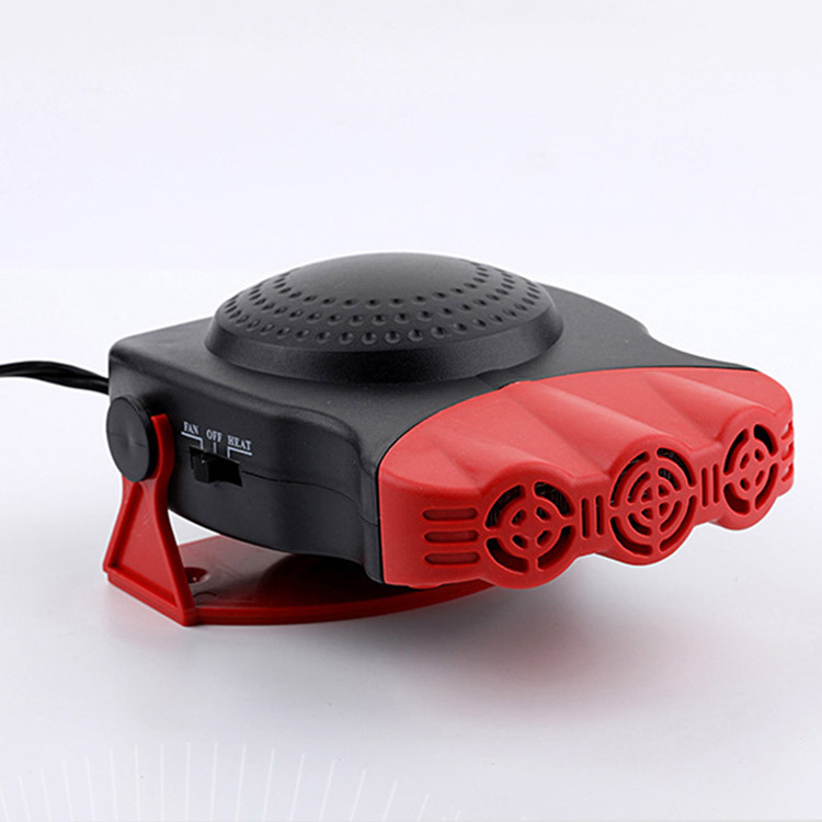 Factory Direct Sales Universal 12v24v Portable Car Warm Air Blower Heating Glass Snow Defrost Demister