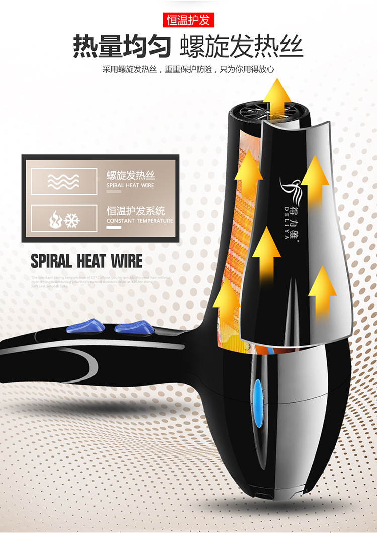 High Power Household Electric Blower Heating and Cooling Air Hair Dryer Hair Salon Hair Dryer One Product Dropshipping High Power Household Electric Blower Heating and Cooling Air Hair Dryer Hair Salon Hair Dryer One Product Dropshipping
