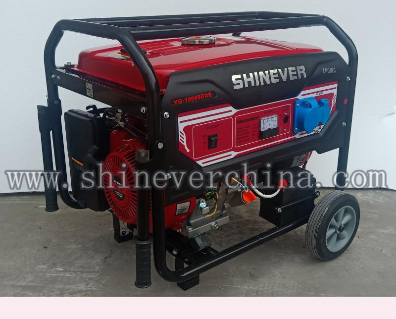 Factory direct selling gasoline generator set natural gas generator set dual purpose generator set 8KW/8KVA