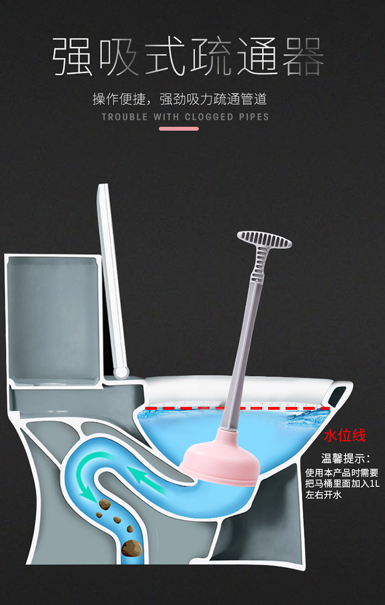 toilet plunger Sewer Toilet Pipe Drainage Facility Toilet Toilet Plunger Household Tools Water Absorption Plunger toilet plunger Sewer Toilet Pipe Drainage Facility Toilet Toilet Plunger Household Tools Water Absorption Plunger