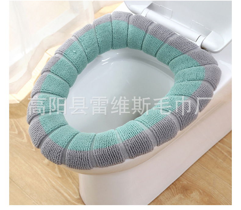 Toilet cushion Thickened Toilet Seat Household Toilet Seat Double Color Closestool Cushion Manufacturers Can Wholesale