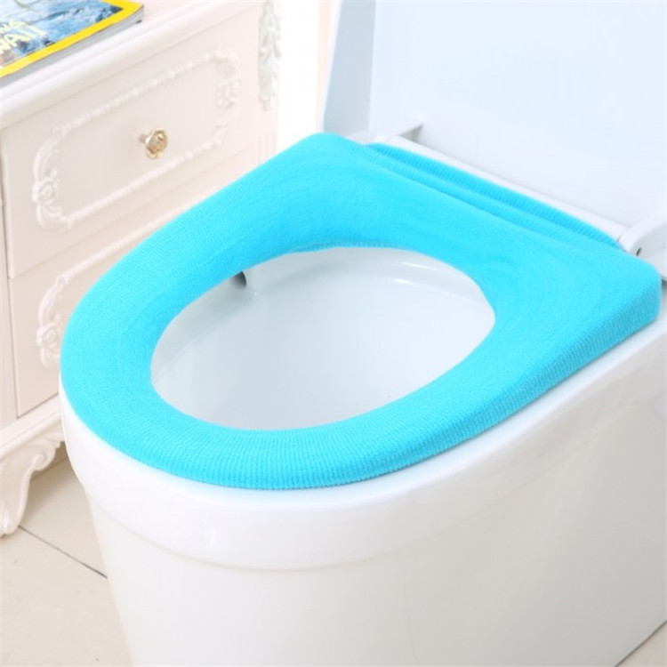 Toilet Toilet Seat Cover Unisex Toilet Seat Cover Pad Household Bathroom O-Type Seat Cushion Stool   Toilet cushion