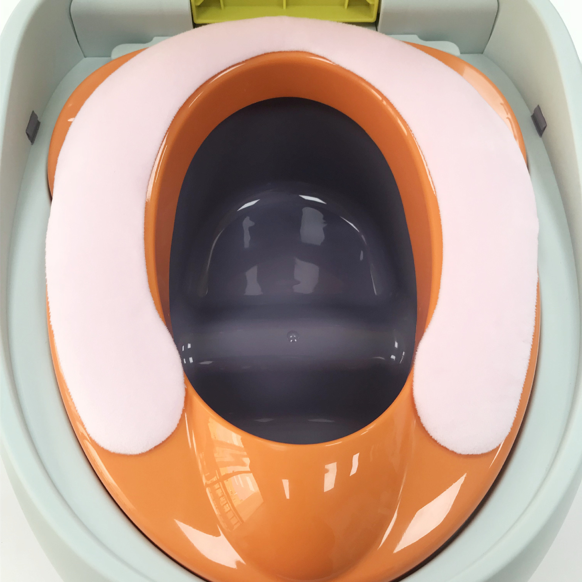Children Toilet Seat Cover Plush Cushion Adhesive Baby Thickened Heating Pad Flannel Washable Cushion Toilet cushion
