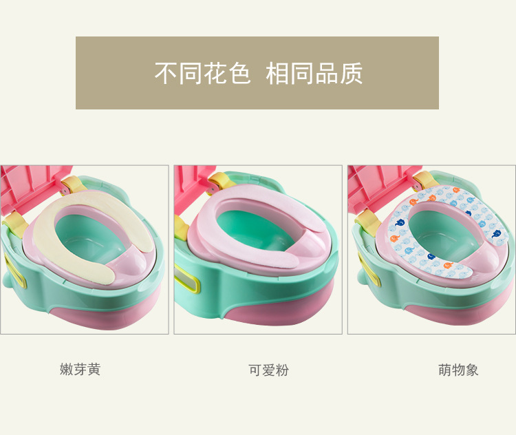 Children Toilet Seat Cover Plush Cushion Adhesive Baby Thickened Heating Pad Flannel Washable Cushion Toilet cushion