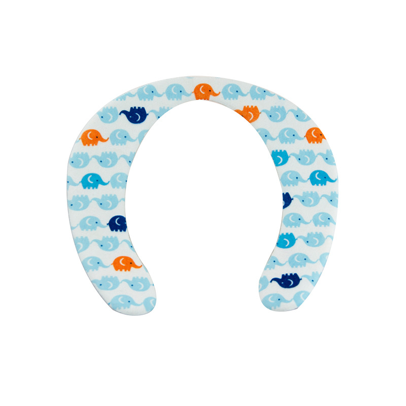 Children Toilet Seat Cover Plush Cushion Adhesive Baby Thickened Heating Pad Flannel Washable Cushion Toilet cushion