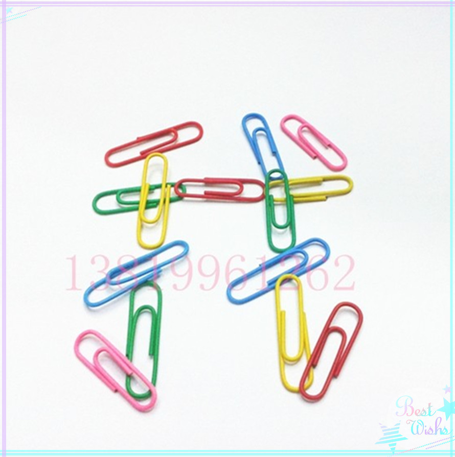 Nickel-plated paper clip cartoon paper clip 28mm paper clip cross-border for stock Nickel-plated paper clip cartoon paper clip 28mm paper clip cross-border for stock