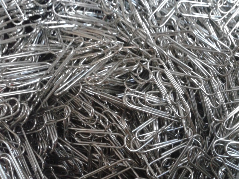 Nickel-plated paper clip cartoon paper clip 28mm paper clip cross-border for stock Nickel-plated paper clip cartoon paper clip 28mm paper clip cross-border for stock