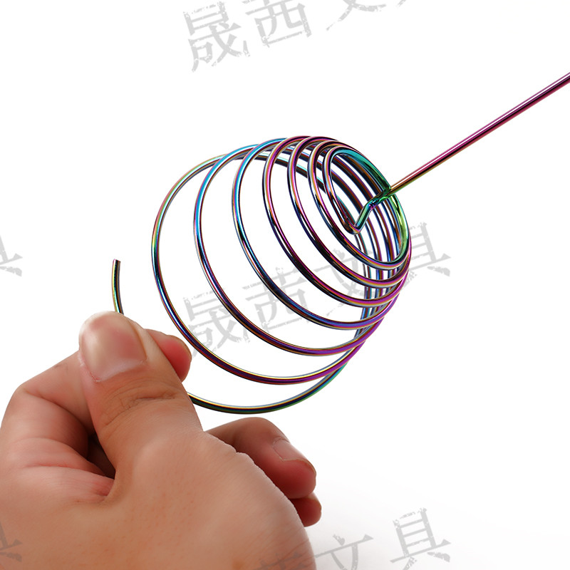 Cross-border creative colorful dazzling color paper clip rose gold colorful plating retro notebook drop paper clip