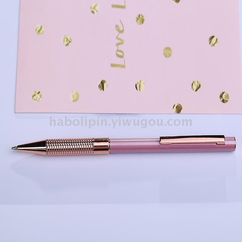 Creative New Ballpoint Pen Rotating Carved Ballpoint Pen Oil Pen Gift Advertising Marker Printing Logo