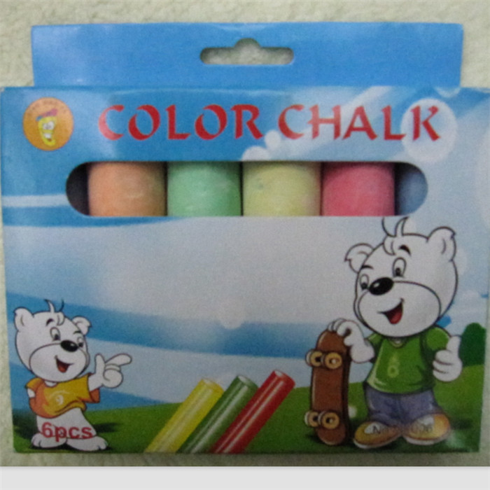 Outdoor rough colour 6 boxed shipping tags dustless chalk