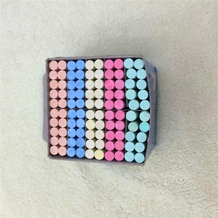 Supply of 100-10 colour chalk Pack small boxes of chalk