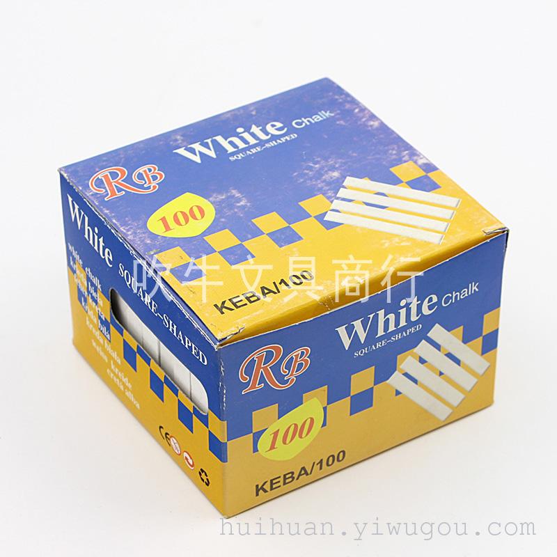 School supplies square square white chalk chalk pastels