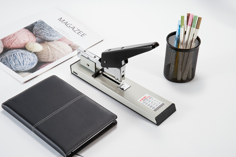 Dingli Heavy-Duty Stapler Thick Layer Stapler Order 100 Pages Nail Book Thickened Large Size Stapler Office Supplies