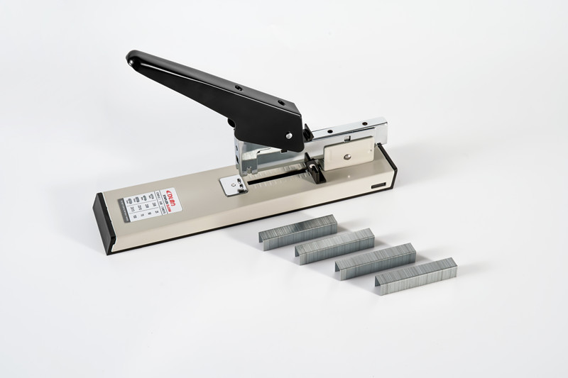 Dingli Heavy-Duty Stapler Thick Layer Stapler Order 100 Pages Nail Book Thickened Large Size Stapler Office Supplies