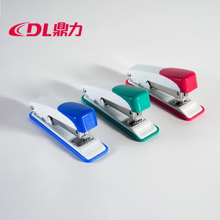 Factory Wholesale Dingli Stapler Office Metal Medium 12 Stapler Bookbinding Machine Standard 24/6 Stapler