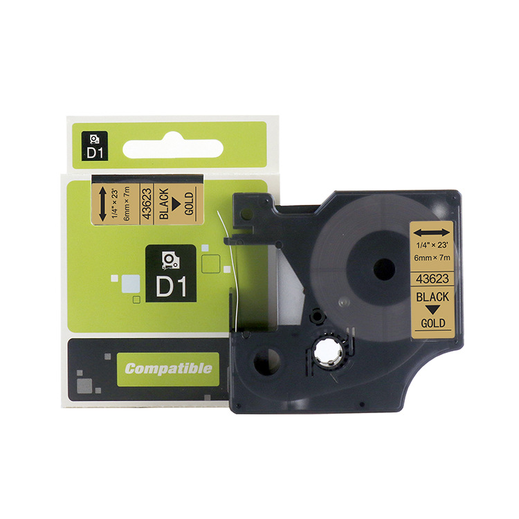 Applicable to DYMO Delta Labeling Machine Ribbon 6mm Label Tape Printer Ribbon Sticker Printer Paper