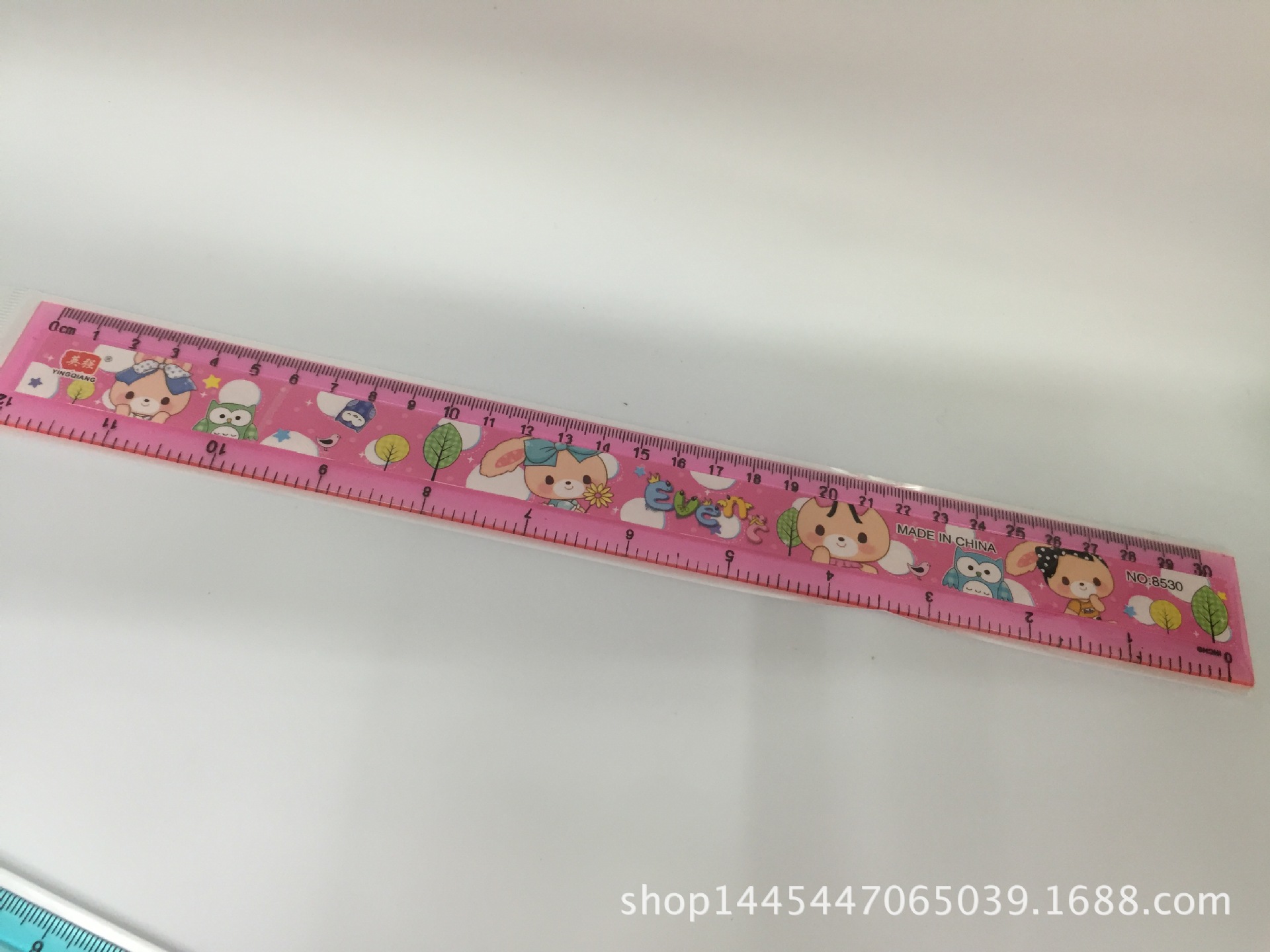 Cartoon creative ruler student supplies 30cm measuring ruler direct sale factory