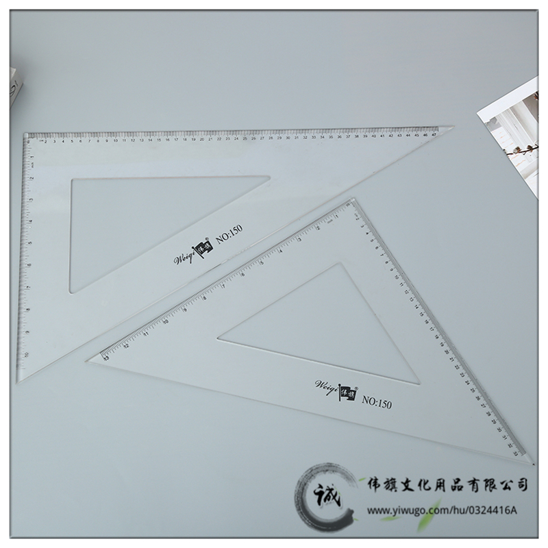 Mechanical drawing kit set Design professional architectural engineering drawing drawing with triangular ruler set