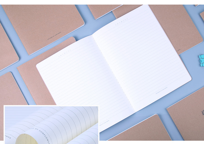B5 Large Cowhide Cover Subject Book Chinese Mathematics English Special Class Subject Exercise Book Notebook