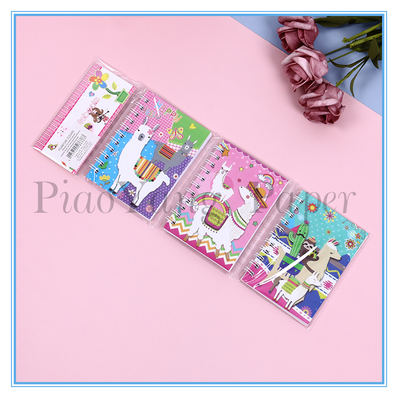 Girls and children cute coil notebook notebook pocket notebook cartoon diary three