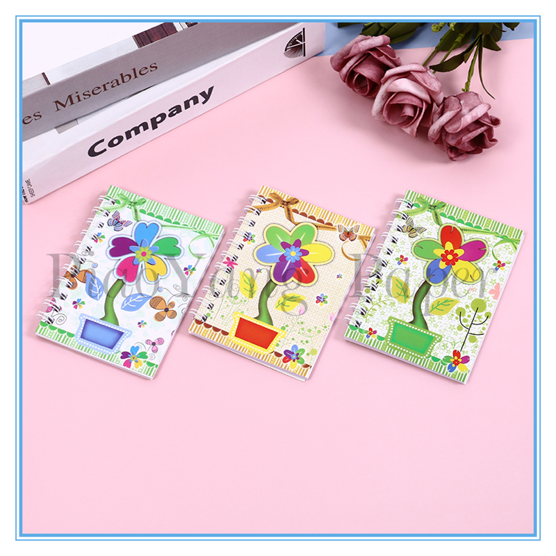 Girls and children cute coil notebook notebook pocket notebook cartoon diary three