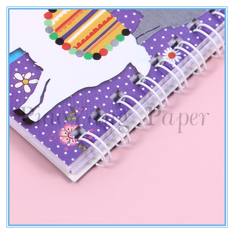 Girls and children cute coil notebook notebook pocket notebook cartoon diary three