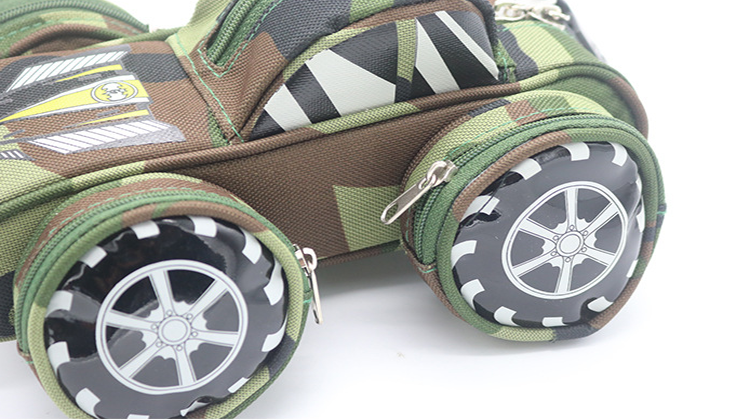 Speed four-wheel suv pen bag boys shape password lock to receive school children's stationery